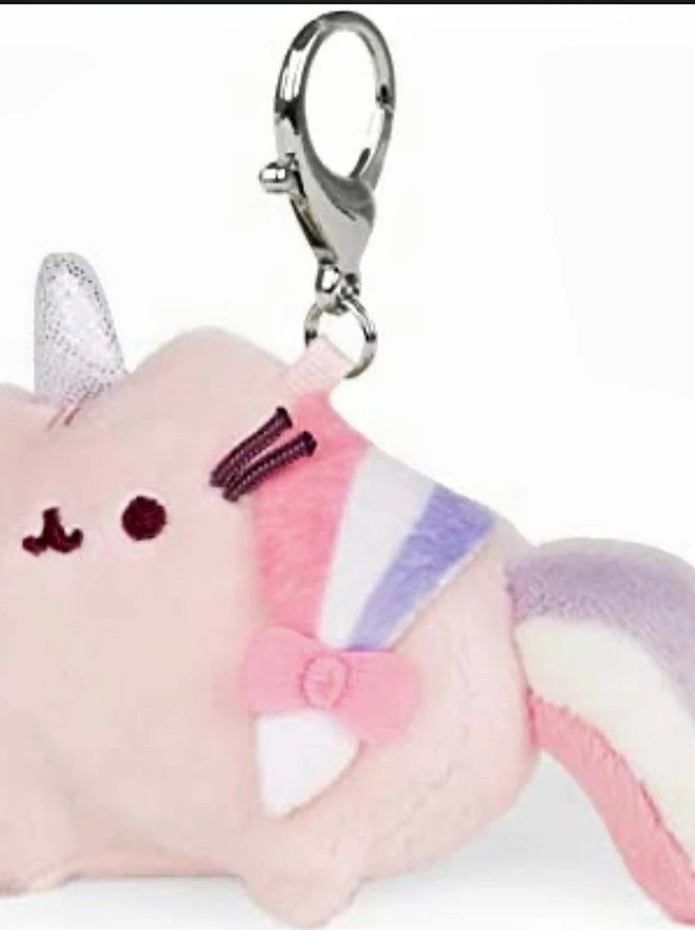 Pusheen Series 17  Magical Pusheenicorn Plush Keychain Pink Pusheenicorn